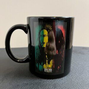 Zion Rootswear Bob Marley Black Coffee Mug